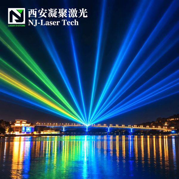 NJLS-RGB Landmark Full-Color Laser Projection System – 80W / 90W / 100W / 120W / 140W / 150W