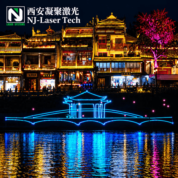 NJLS-RGB Professional Full-Color Laser Show System – 20W / 30W / 40W