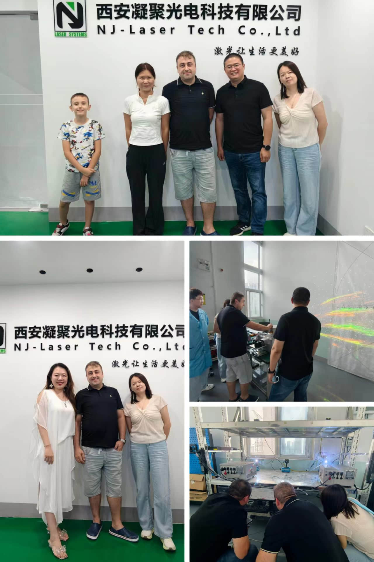 Slovak Client Visits NJ Laser Tech Factory, Strengthening Future Cooperation