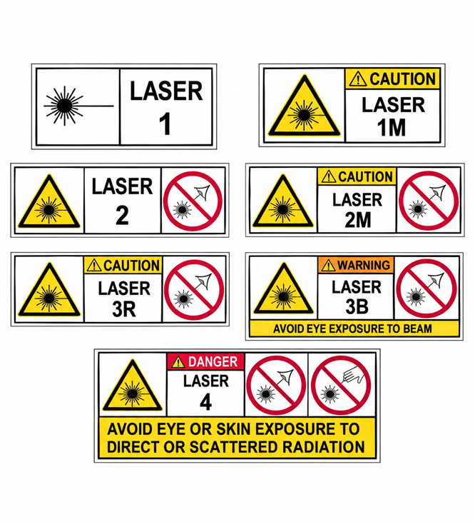What Are the Different Laser Safety Classes?