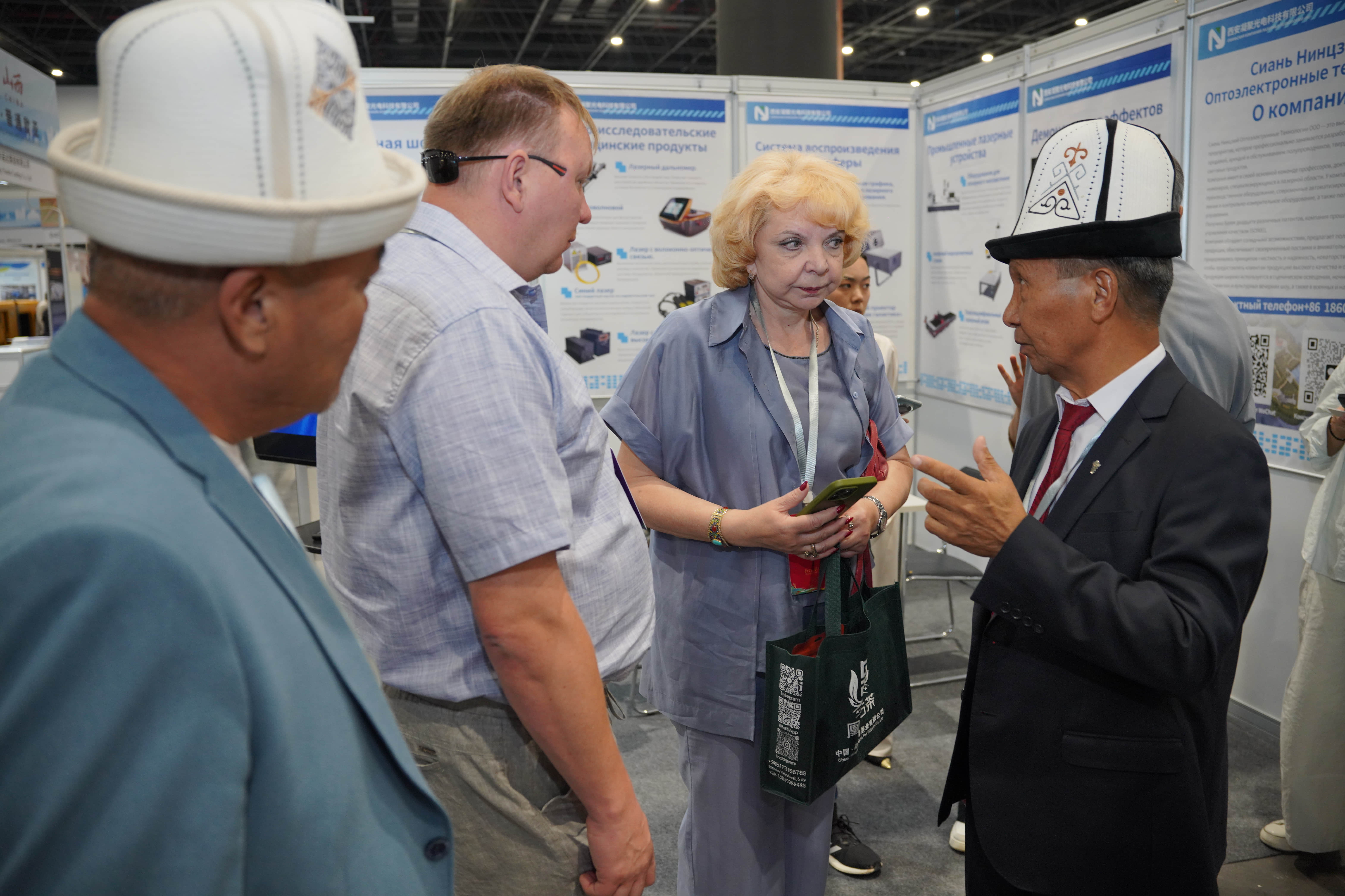 NJ Laser Tech at the 9th Silk Road Countries Commodity Exhibition in Tashkent Uzbekistan