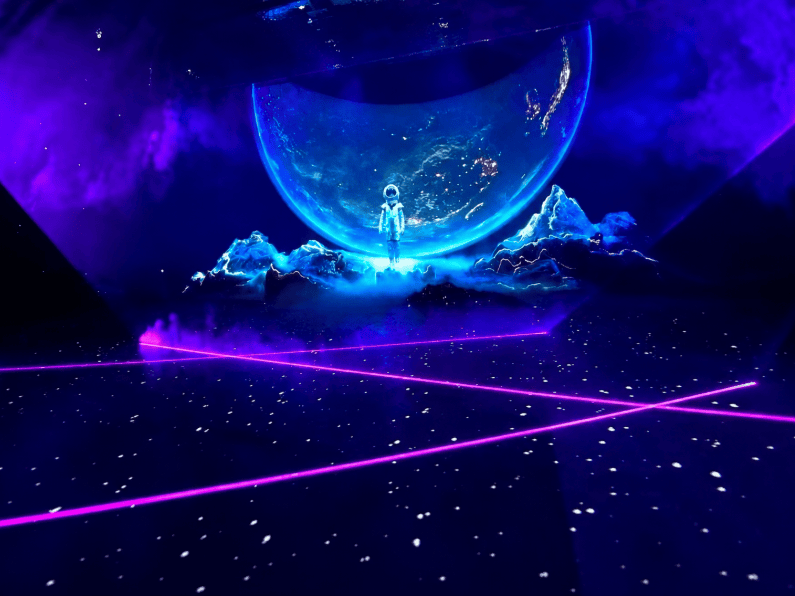 Taian Jiunvfeng Immersive Laser Show Project