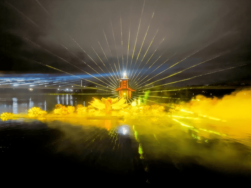 Tiantai Shifeng Lake Laser Show Project