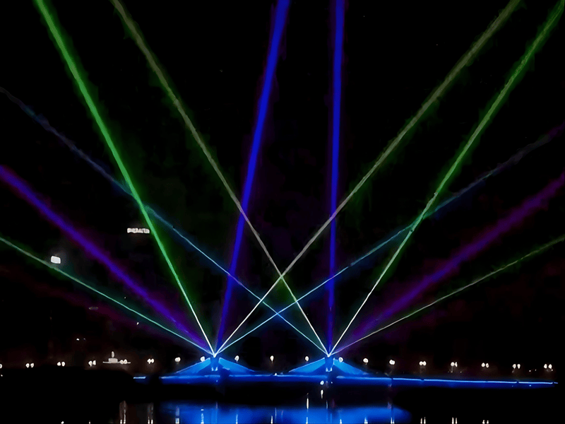 Cao'e River Waterfront Laser Show Project