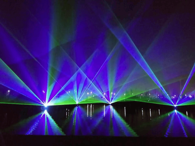 Luoyang Yibin Central Park Laser Show Project