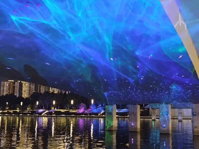 Zhengzhou Ruyi Lake Laser Lighting Project