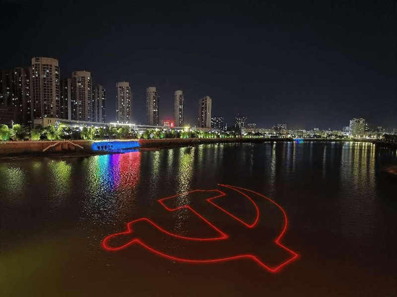 Huangchuan Urban Laser Show Project
