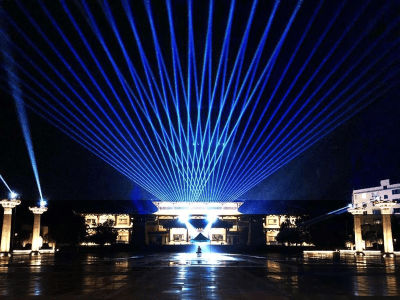 Yingjing Urban Laser Show Project