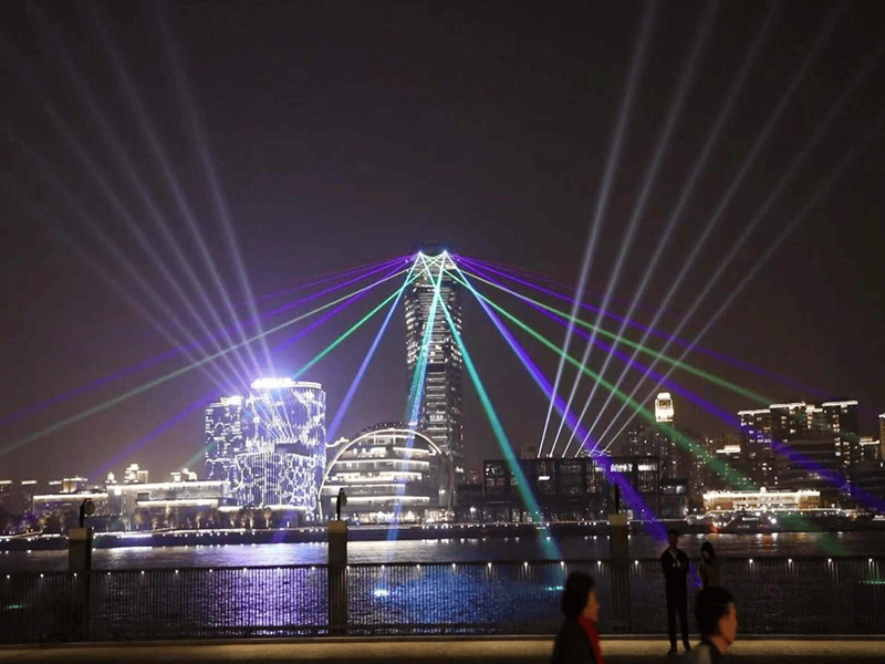 Shanghai Oriental Fisherman's Wharf Laser Show