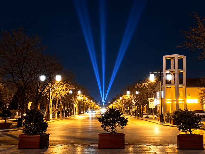 Shuozhou Urban Laser Lighting Project