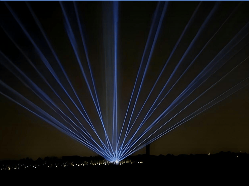 Shanghai Binjiang Forest Park Laser Show Project