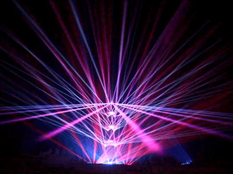 Xi'an Lanyue Pavilion Landmark Laser Show