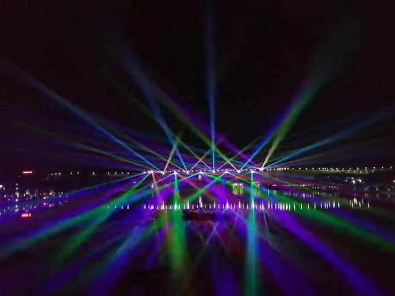 Danjiangkou Rainbow Laser Show Project