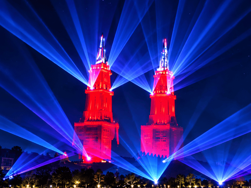 Haikou Changying Fantasy Park Laser Show Project