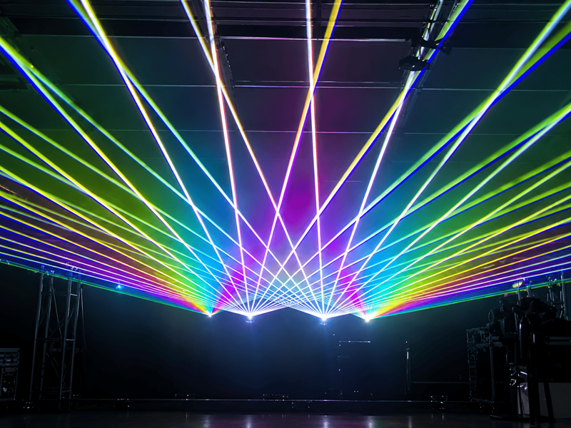 Immersive Laser Light Show – Real Effects, No Filters